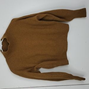 & Other Stories Cropped Sweater Long Sleeve Mock Neck Wool Blend Women’s XS